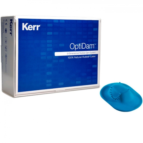 5206 OptiDam Anterior Bulk Refill, 60 коффердамов для фронтальной группы зубов, Kerr