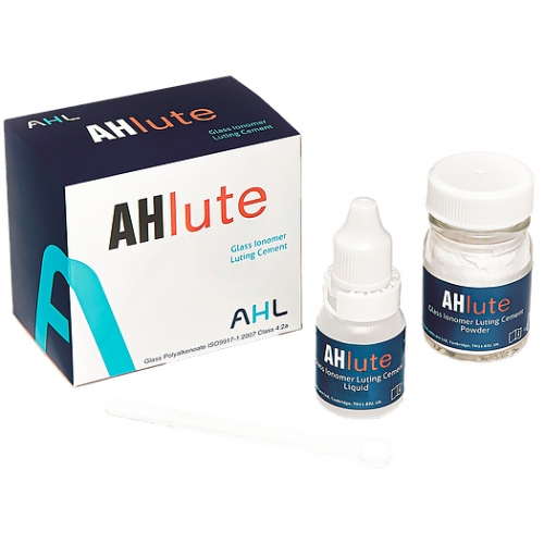 AHlute-цемент стеклоиномерный для фиксации (15г+7мл), AHL