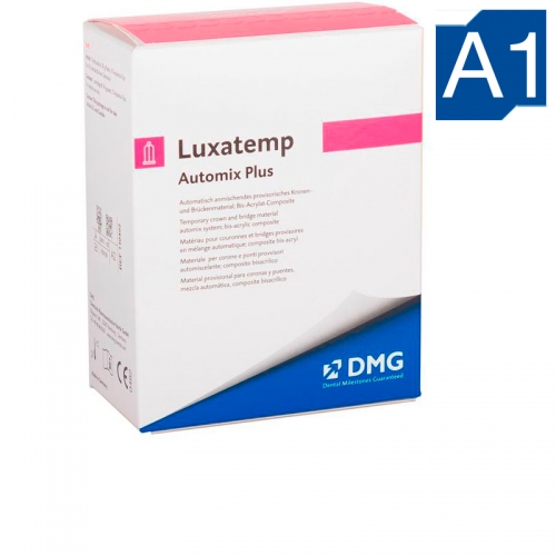 Luxatemp Automix Plus A1 (1 картридж 76г+15 насадок) самополимеризующийся композит 110401, DMG