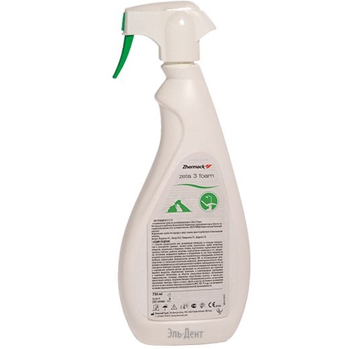 Zeta 3 Foam (750мл.) - пена готовая к применению дезинфицирующая и чистящая, Zhermack