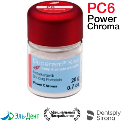 Duceram Kiss ����� Power Chroma PC 6 � �����. ��. 20�., 5360955053, DeguDent