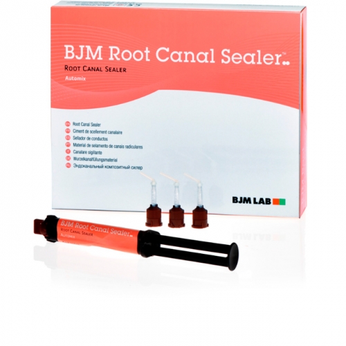 Root Canal Sealer-Антибактериальный двухкомпонентный силер, на основе эпоксидной смолы шпр.5мл, насадки, BJM (Израиль)