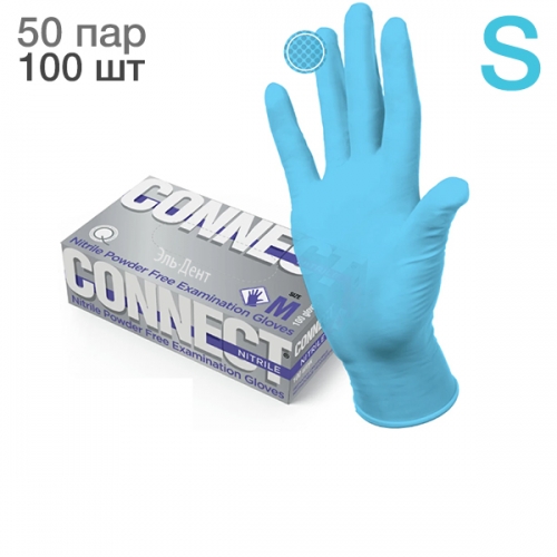   CONNECT BLUE NITRILE S  (100 .) (50 ) 3,7 