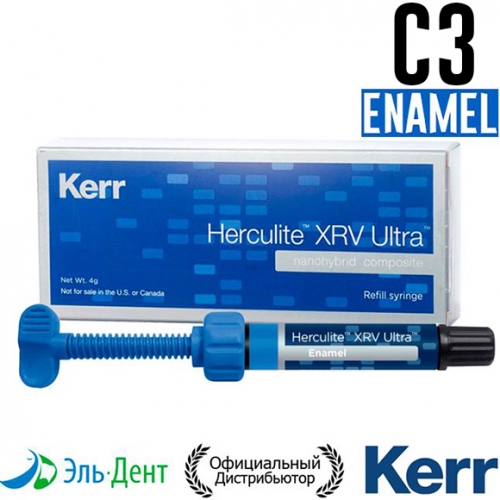 Herculite XRV Ultra Enamel C3,  4,   /34013/Kerr