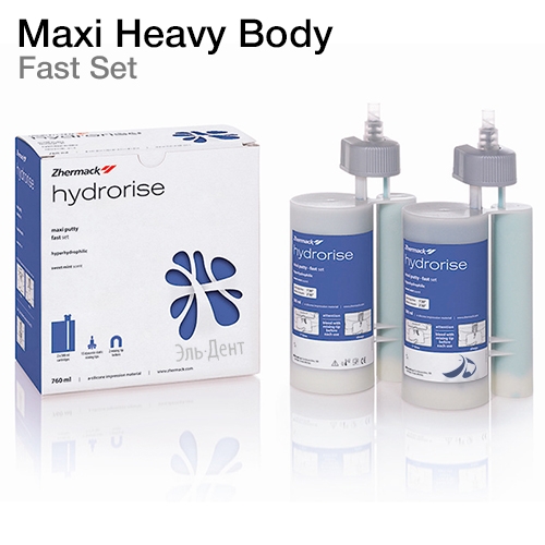 Hydrorise Maxi Heavy Body Fast Set (2380 ), C207043, Zhermack